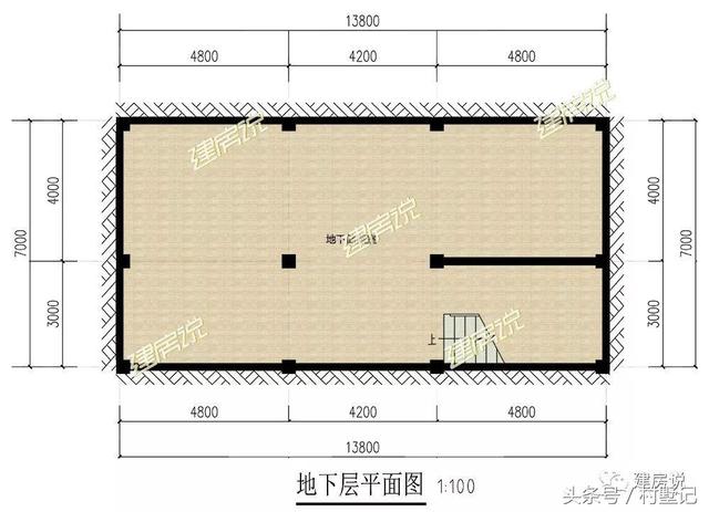 3套帶地下室的房屋設(shè)計(jì)圖，限高審批的有福了