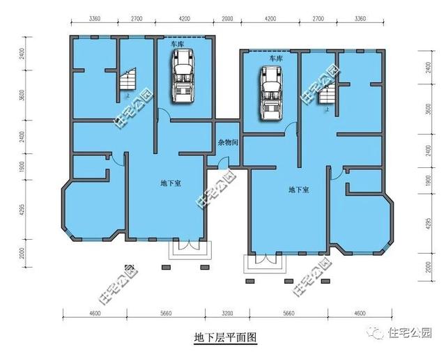 10套帶地下室別墅設(shè)計(jì)方案圖，地下室要或成標(biāo)配