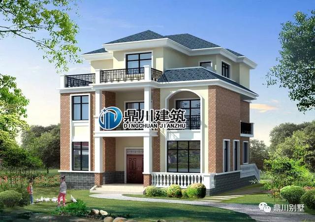 8套簡歐樓房設計圖，時尚、簡約