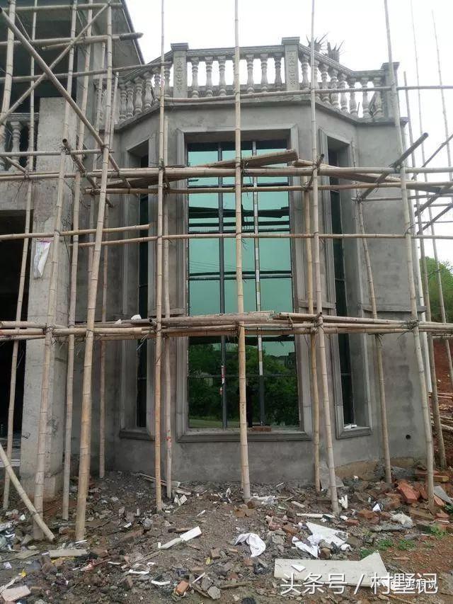 11*11米經(jīng)典兩層農(nóng)村小樓施工案例，附戶型方案設(shè)計圖