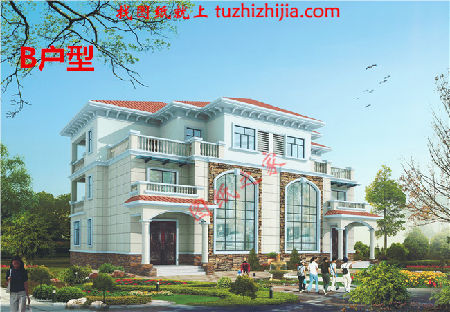 農(nóng)村簡單雙拼小戶型，簡單適用，客廳中空，占地210平方米