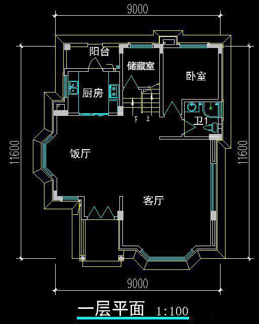 9X12米農村自建樓房設計圖，時尚又洋氣