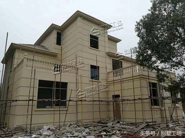 裝配式別墅建筑來了，附施工全程圖