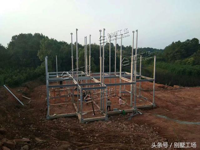 裝配式別墅建筑來了，附施工全程圖
