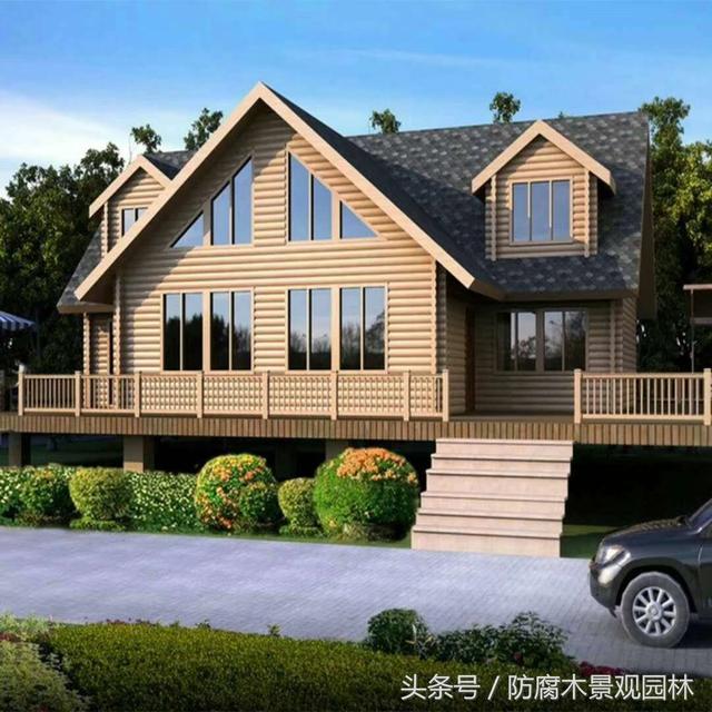 木屋別墅實(shí)景照片和效果圖展示，喜歡的來欣賞下