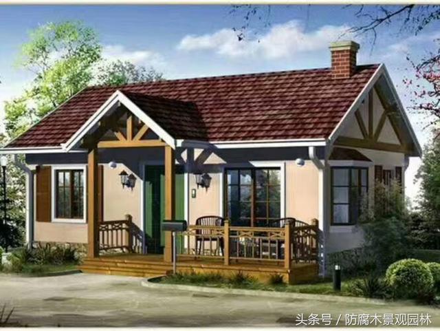 木屋別墅實(shí)景照片和效果圖展示，喜歡的來欣賞下