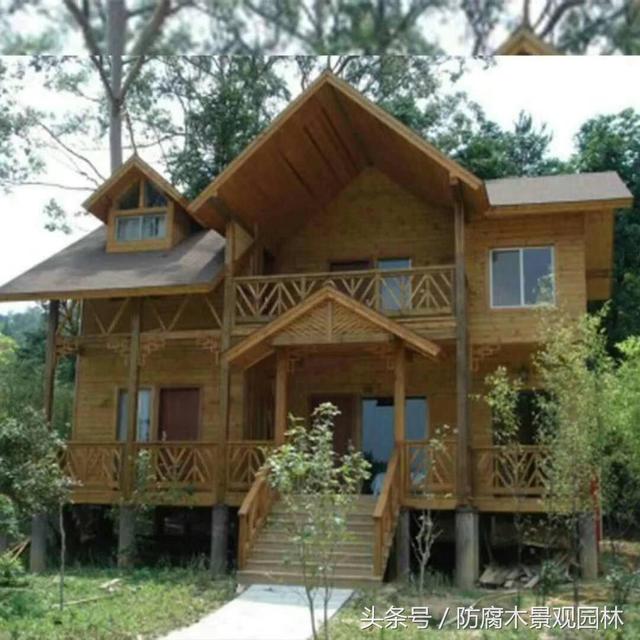 木屋別墅實(shí)景照片和效果圖展示，喜歡的來欣賞下