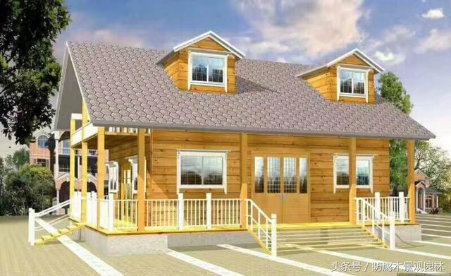木屋別墅實(shí)景照片和效果圖展示，喜歡的來欣賞下