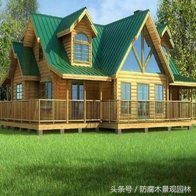 木屋別墅實(shí)景照片和效果圖展示，喜歡的來欣賞下