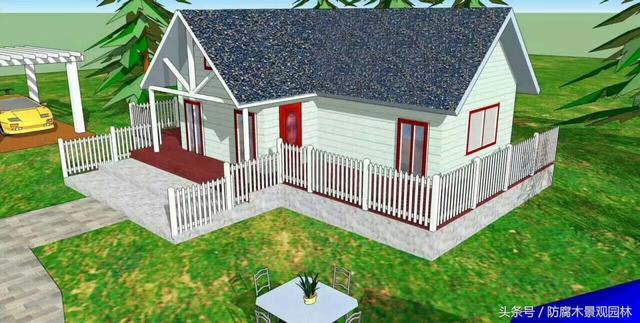 木屋別墅實(shí)景照片和效果圖展示，喜歡的來欣賞下