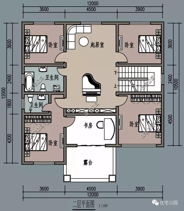 10套新中式房屋設計方案，帶戶型圖