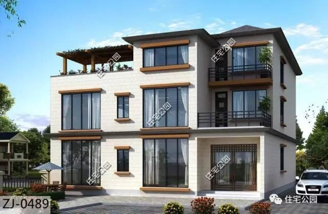 10套新中式房屋設計方案，帶戶型圖