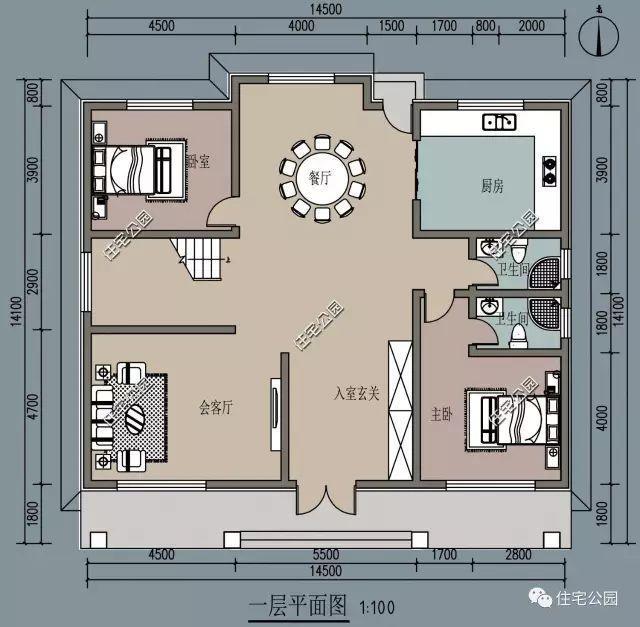 10套新中式房屋設計方案，帶戶型圖