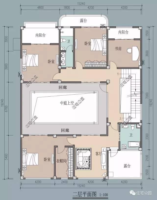 10套新中式房屋設計方案，帶戶型圖