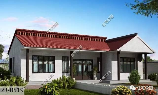 10套新中式房屋設計方案，帶戶型圖