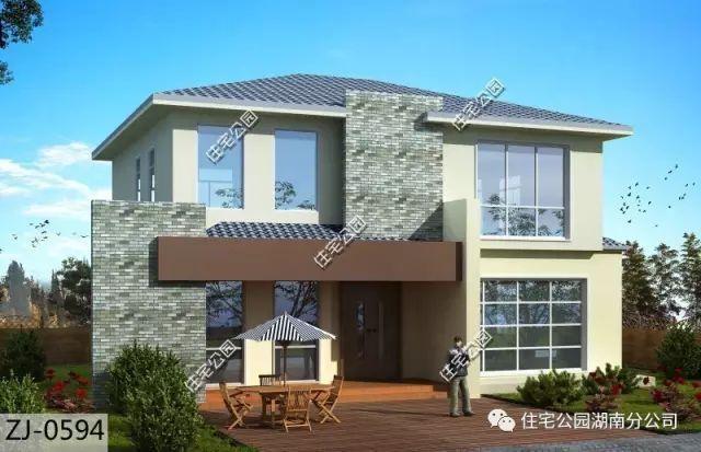 10套新中式房屋設計方案，帶戶型圖