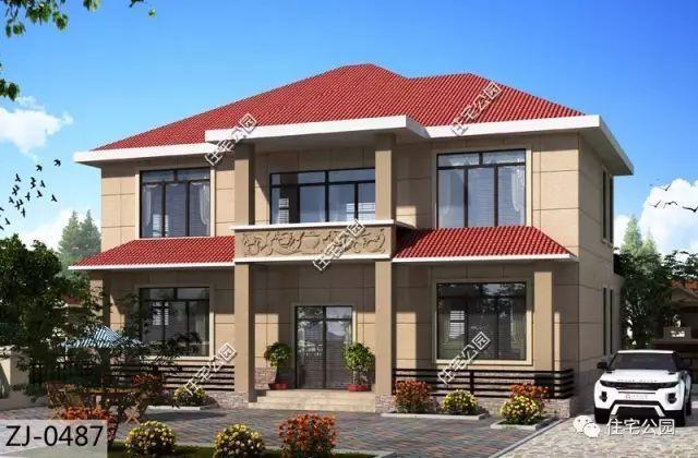 10套新中式房屋設計方案，帶戶型圖