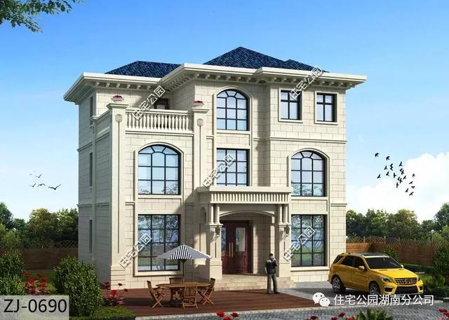 農(nóng)村14X14米樓房設(shè)計(jì)圖，3種方案供您選擇