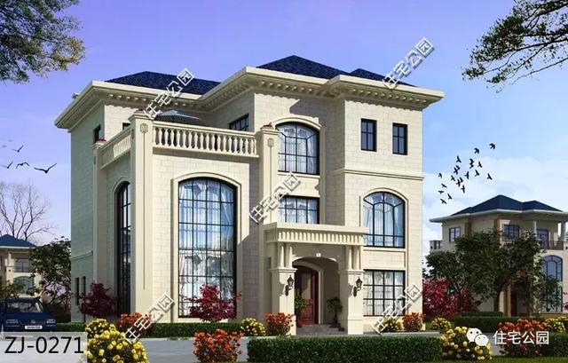 農(nóng)村14X14米樓房設(shè)計(jì)圖，3種方案供您選擇