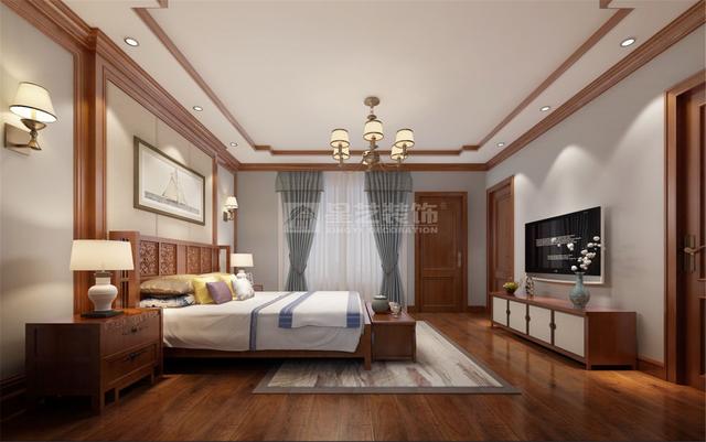 260平米中式別墅裝修效果圖，大氣