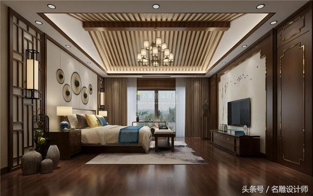 中國風(fēng)別墅裝修案例實拍，就是這么有范