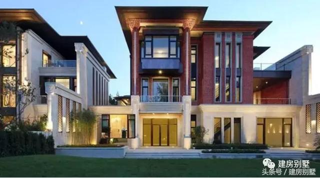 8款現(xiàn)代風(fēng)格別墅豪宅圖，建一棟都能稱為土豪