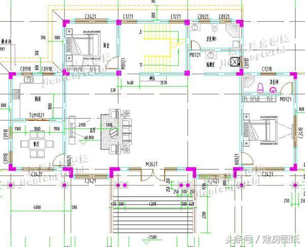 2款帶神位的農(nóng)村自建房（方案圖+外觀效果圖）