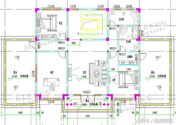 2款帶神位的農(nóng)村自建房（方案圖+外觀效果圖）