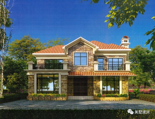 新農(nóng)村好看的二層小樓設(shè)計(jì)圖，不僅好看還實(shí)用