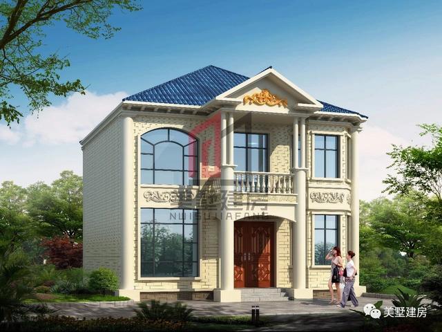 新農(nóng)村好看的二層小樓設(shè)計(jì)圖，不僅好看還實(shí)用