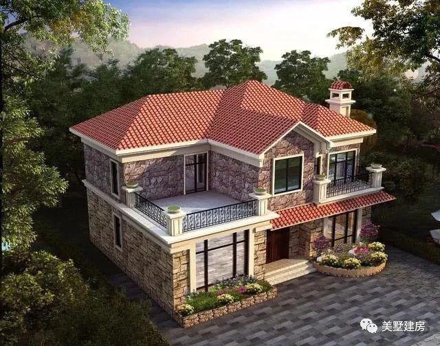 新農(nóng)村好看的二層小樓設(shè)計(jì)圖，不僅好看還實(shí)用