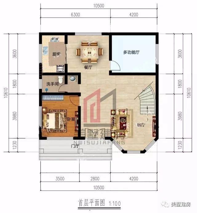 3款挑空客廳的二層小樓房設(shè)計(jì)圖，款款漂亮