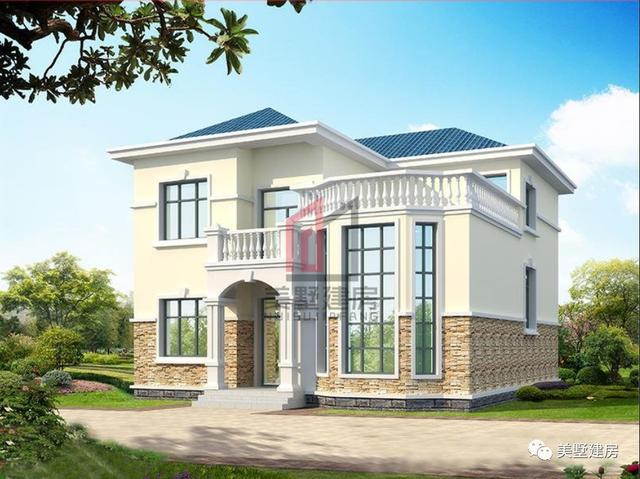 3款挑空客廳的二層小樓房設(shè)計(jì)圖，款款漂亮