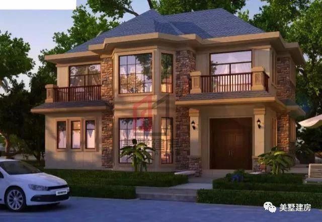 3款挑空客廳的二層小樓房設(shè)計(jì)圖，款款漂亮