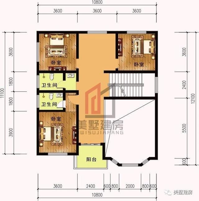 3款挑空客廳的二層小樓房設(shè)計(jì)圖，款款漂亮