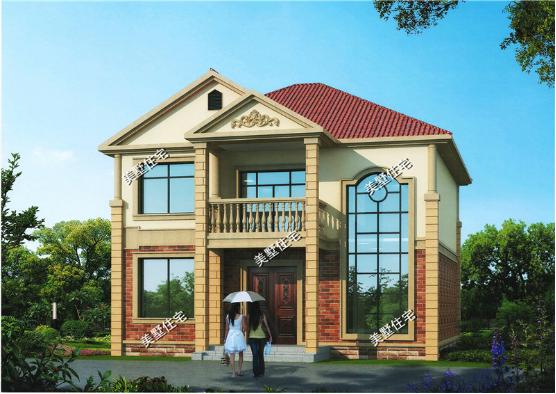 五套經(jīng)典農(nóng)村兩層小樓房設(shè)計(jì)，包工頭說(shuō)20萬(wàn)建主體