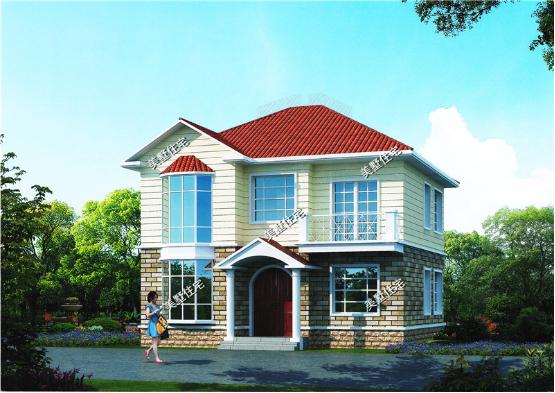 五套經(jīng)典農(nóng)村兩層小樓房設(shè)計(jì)，包工頭說(shuō)20萬(wàn)建主體