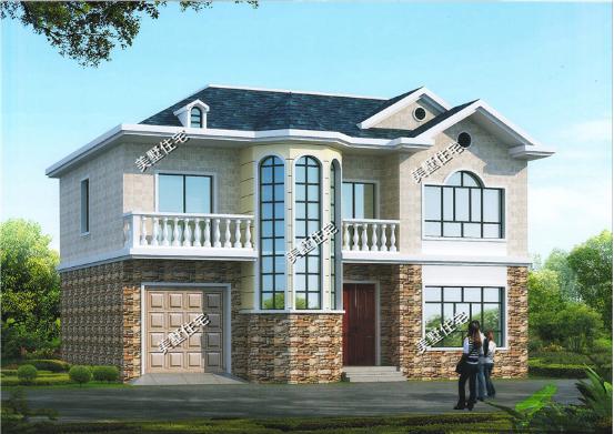 五套經(jīng)典農(nóng)村兩層小樓房設(shè)計(jì)，包工頭說(shuō)20萬(wàn)建主體