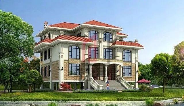 3套農(nóng)村雙拼樓房設(shè)計(jì)圖，哥倆好住雙拼