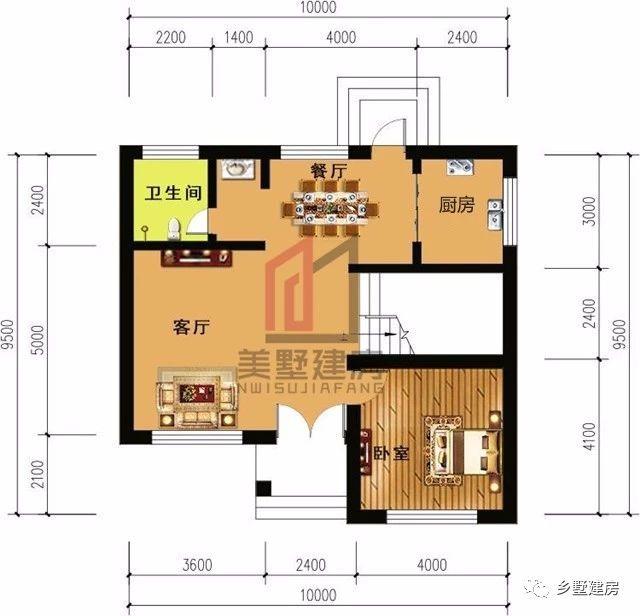 2套新農(nóng)村二層住宅方案圖，自建房的參考