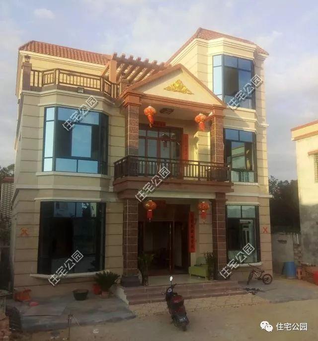 80萬自建的三層別墅案例實拍，附裝修照片