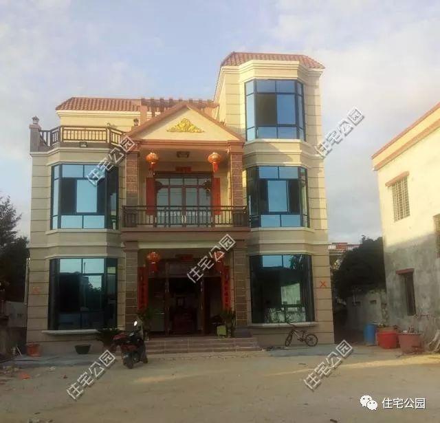 80萬自建的三層別墅案例實拍，附裝修照片