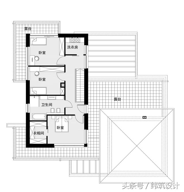 現(xiàn)代一層半小別墅設(shè)計(jì)圖，這款自建房深受歡迎