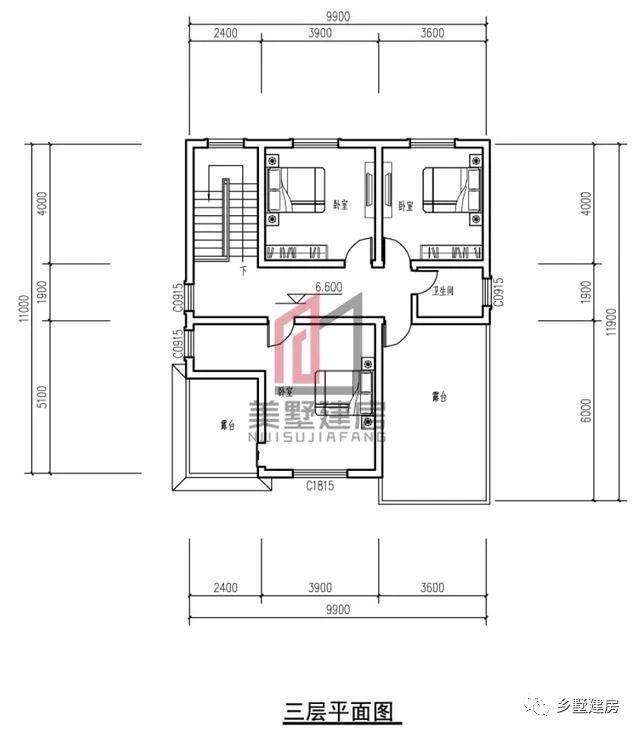 4款漂亮的三層豪宅設(shè)計(jì)圖，自建房最好的選擇！