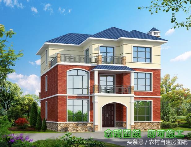 6款帶煙筒的小別墅設(shè)計方案圖，款款漂亮