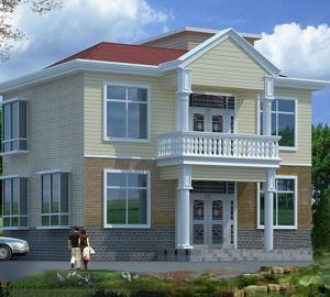 9款90㎡二層農(nóng)村自建樓房設(shè)計圖，施工簡單，造價低