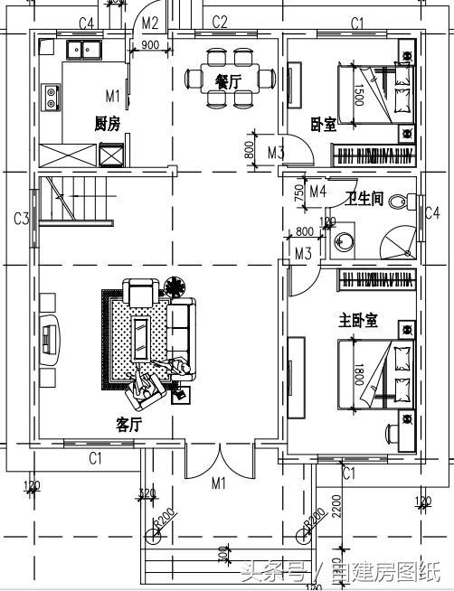 教你怎么看懂自建房建筑施工圖？