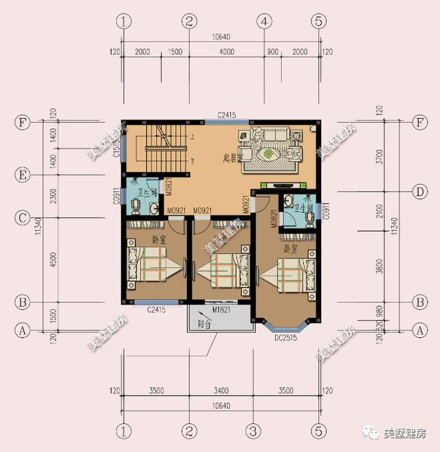 3款農(nóng)村三間自建樓房設(shè)計(jì)方案，村長看了都點(diǎn)贊
