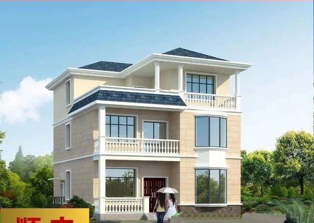 3款農(nóng)村三間自建樓房設(shè)計(jì)方案，村長看了都點(diǎn)贊