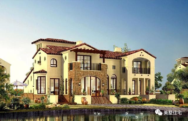 30套高端大氣的豪宅效果圖，貧窮限制了我的想象力